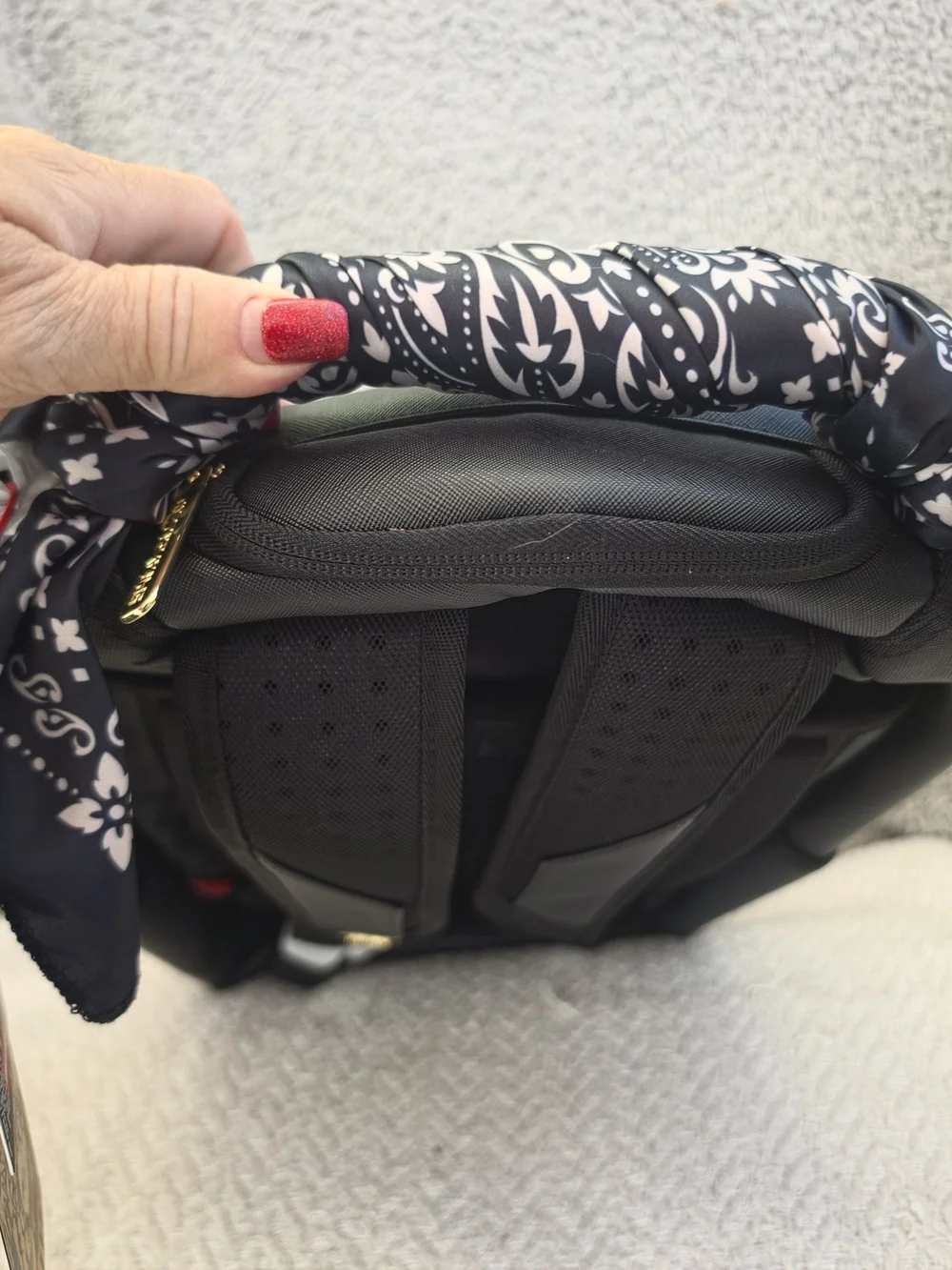 TUPAC POETRY - BANDANA HANDLE BACKPACK